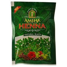 Henna Natural Black Hair Colour (Pack of 6)
